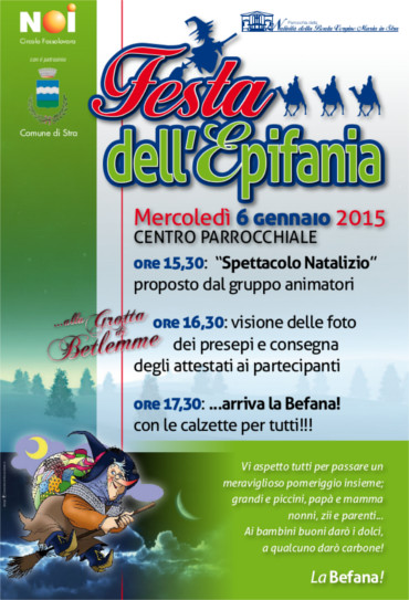 Locandina BEFANA 2015 