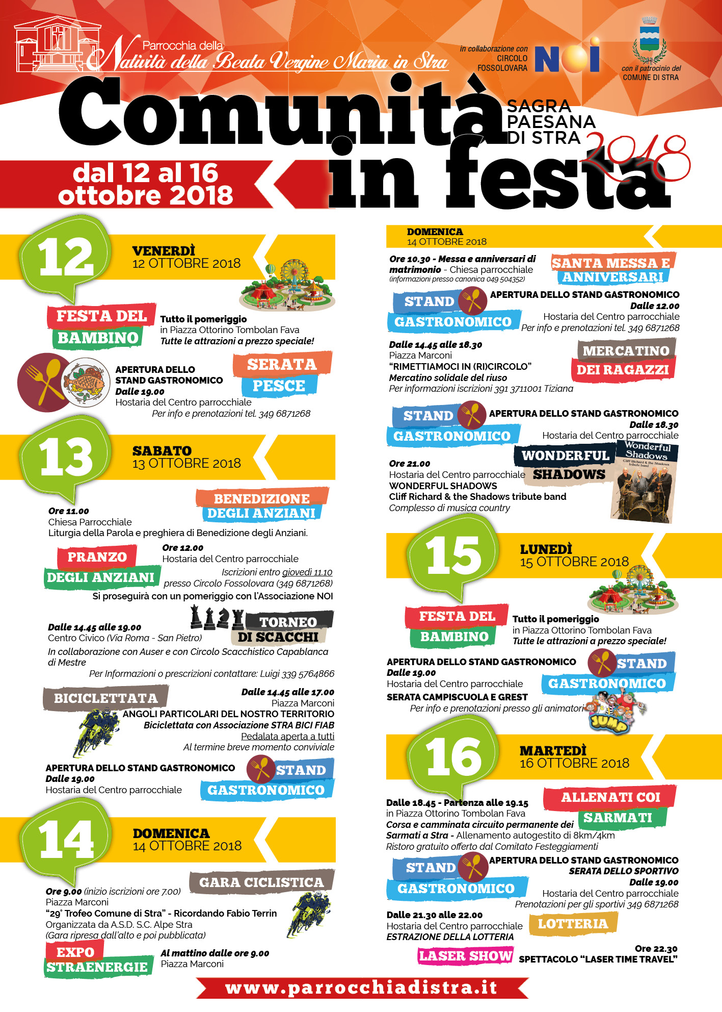 Comunità in Festa - Ottobre 2018